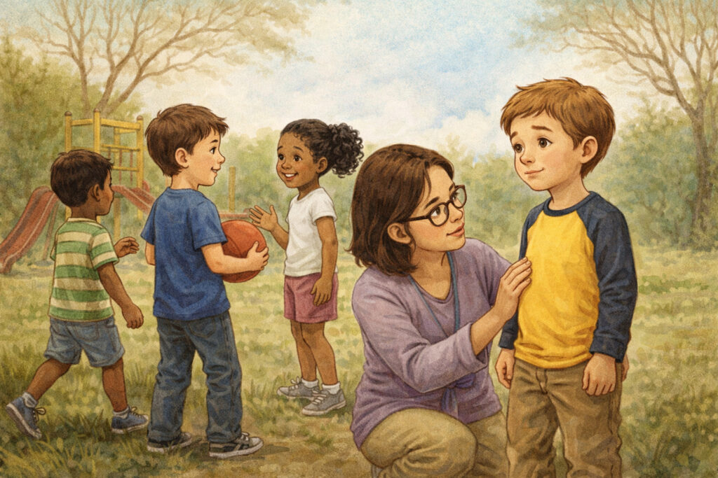 you are the parent expert on your child child social skills playground Boxborough MA